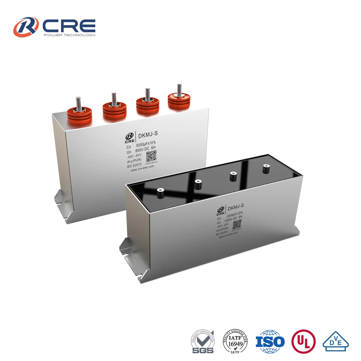 Customized DC Link Film Capacitors for Railway Traction Converter